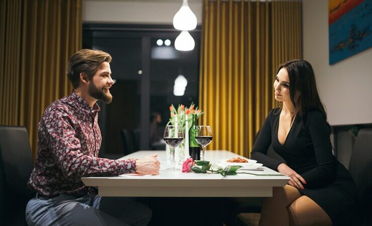 Restaurant ambience shaping dining experience with lights and decor